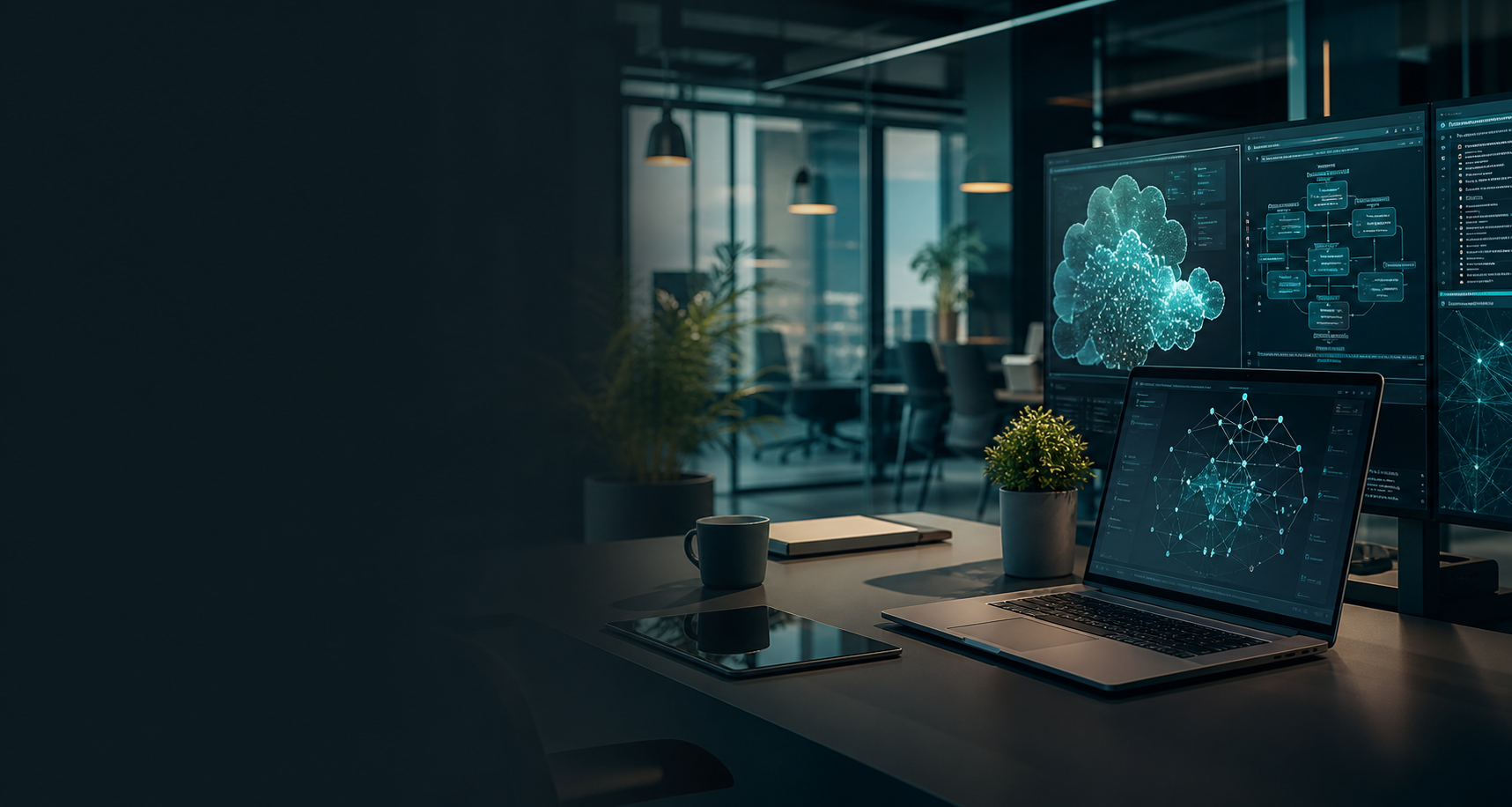 Environnement numérique moderne pour le conseil informatique
